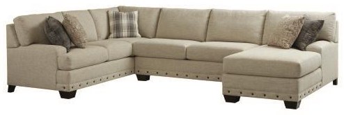Bassett sectional new arrivals with chaise